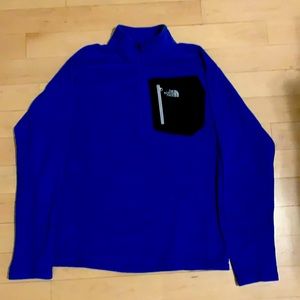 Men's quarter zip fleece the north face medium
